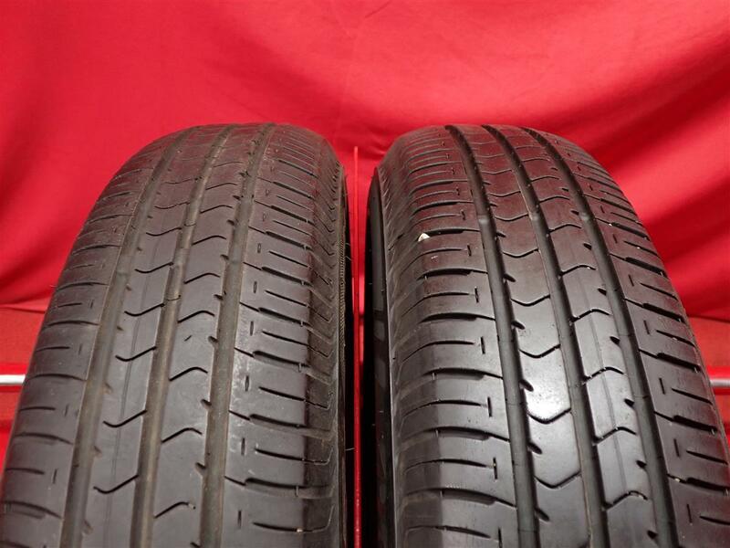 中古タイヤ 145/80R13 75S 2本セット ブリヂストン エコピア NH100C BRIDGESTONE ECOPIA NH100C 6.0分山★n13 モコ プレオ ストーリア YRV