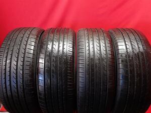 中古タイヤ 215/55R17 94V 4本セット ヨコハマ ブルーアース RV-02 YOKOHAMA BLUEARTH RV-02 7分山★n17 エスティマ オデッセイ ヴェゼル