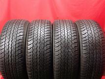 タイヤ4本 《 ダンロップ 》 グラントレック AT25 [ 265/60R18 110H ]8.5/8分山★ SUV車 グランドチェロキー ランドクルーザープラド n18_画像1