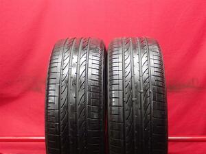 中古タイヤ 225/60R17 99H 2本セット ブリヂストン デューラー H/P スポーツ BRIDGESTONE DUELER H/P SPORT 8.5分山 ヴェルファイア レガ・