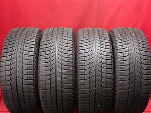 スタッドレス4本 《 ミシュラン 》 X-ICE 3プラス [ 215/50R17 95H ]8分山★ エクシーガ レヴォーグ リーフ プリウスα stati17