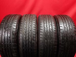 中古タイヤ 185/55R16 83V 4本セット ブリヂストン ネクストリー BRIDGESTONE NEXTRY 8分山★n16 フィールダー シャトル フィット グレイス