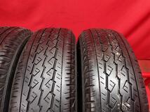 中古タイヤ 165R13 6PR 4本セット ブリヂストン V600 BRIDGESTONE V600 6.5分山★n13 商用車6PR プロボックス サクシード カリーナバン_画像7