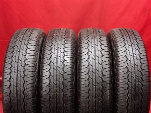 中古タイヤ 195/80R15 96S 4本セット ダンロップ グラントレック AT20 9.5分山 ★ ジムニーシエラ エスクード キャラバン n15