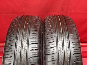 タイヤ2本 《 ダンロップ 》 エナセーブ EC300+ [ 195/60R17 90H ]9.5分山★ プリウス ライズ レックス ロッキー n17