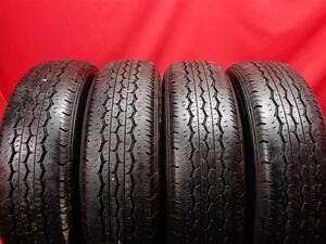 中古タイヤ 195/80R15 107/105L 4本セット ブリヂストン RD・613V BRIDGESTONE 613V 9分山★n15 商用車 ハイエース キャラバン コモ