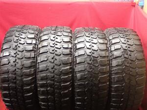 タイヤ4本 《 フェデラル 》 COURAGIA M/T[ 285/70R17 121/118Q ]7.5/5.5分山★ ホワイトレター リフトアップ n17