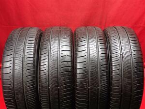 タイヤ4本 《 ダンロップ 》 エナセーブ RV505 [ 195/60R16 89H ]8分山★ ミニバン用 セレナ ウィッシュ ラフェスタ n16