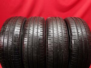 中古タイヤ 185/55R16 83V 4本セット ダンロップ エナセーブ EC204 DUNLOP ENASAVE EC204 8分山★n16 フィールダー シャトル フィット