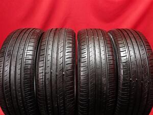 中古タイヤ 185/55R16 83V 4本セット ヨコハマ ブルーアース-GT AE51 YOKOHAMA BluEarth-GT AE51 8分山★n16 フィールダー シャトル