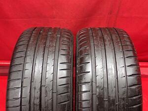 中古タイヤ 225/50R16 92Y 2本セット ミシュラン パイロット スポーツ 4 9.0分山★ スープラ ソアラ RX7 Z32 n16