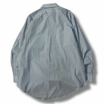 《良品◎》RALPH LAUREN ラルフローレン★ストライプデザインシャツ*ブラック/ホワイト*サイズ32/33(MA5952)◆S60_画像2