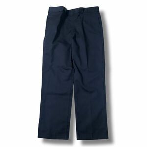 《良品◎》Dickies ディッキーズ★874*ワークパンツ*カーゴパンツ*ネイビー*サイズ38-32(MA5964)◆S60