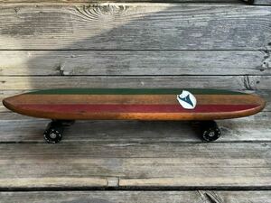 木製スケートボード ヴィンテージ　TED SURF 60〜70年代