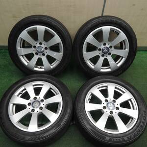 *送料無料*4本価格★ベンツ Cクラス W204 純正 205/55R16 ブリヂストン ポテンザ S001 16インチ PCD112/5H★4012703HAノ