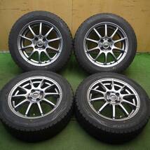 *送料無料*バリ溝！キレイ！9.5分★スタッドレス 175/65R15 ダンロップ ウインターマックス WM01 SCHNEIDER PCD100/4H★4013003Hス_画像1