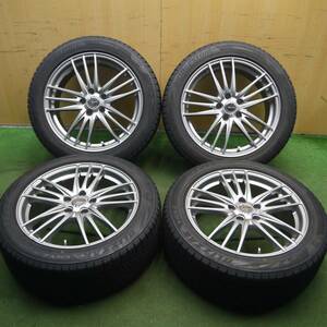 *送料無料*バリ溝！キレイ！8.5分★スタッドレス 225/50R18 ブリヂストン ブリザック VRX2 ECO FORME PCD114.3/5H★4013012Hス