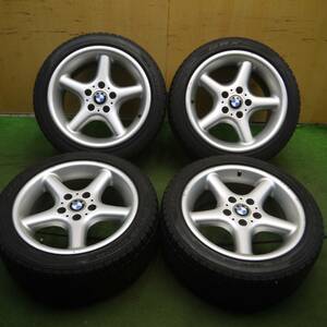 *送料無料*バリ溝！9.5分★BMW E36 Z3 純正 225/45R17 スタッドレス ダンロップ DSX 17インチ PCD120/5H★4013110Hス