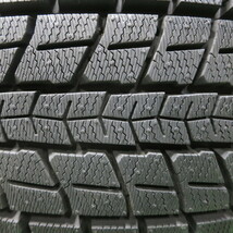 *送料無料*超バリ溝！19年！綺麗！約10分★スタッドレス 225/65R17 ダンロップウインターマックスSJ8 ZAMIK TITO PCD114.3/5H★3112706イス_画像4