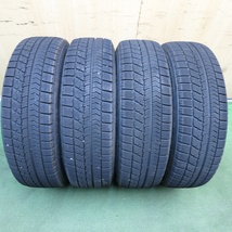 *送料無料* バリ溝！8.5分★スタッドレス 165/70R14 ブリヂストン ブリザック VRX GRASS グラス 14インチ PCD100/4H★4020909KKス_画像5