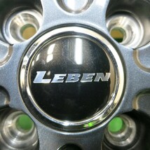 *送料無料* タイヤほぼ未使用！21年！キレイ★スタッドレス 175/65R14 ダンロップ ウインターマックス WM02 LEBEN PCD100/4H★4020903イス_画像3