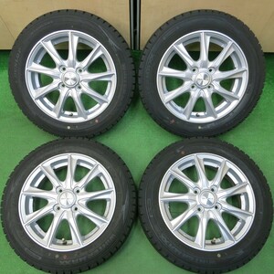 *送料無料* 超バリ溝 22年 キレイ ほぼ10分★スタッドレス 155/65R14 ダンロップ ウインターマックス WM02 DUFACT PCD100/4H★4020905イス