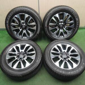 *送料無料* 新車外し！22年★トヨタ 150 ランクル プラド TZ-G 純正 265/55R19 ダンロップ AT23 グラントレック PCD139.7/6H★4021012HAノ