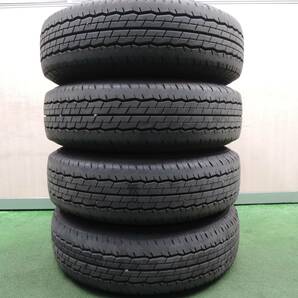 *送料無料* バリ溝！22年！9.5分★ハイエース等 195/80R15 107/105N ダンロップ SP175N BISON バイソン 15インチ PCD139.7/6H★4021202HAノの画像5