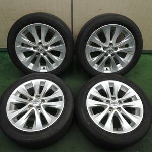 *送料無料* 4本価格★トヨタ 20系 ヴェルファイア アルファード 純正 235/50R18 トーヨー トランパス R30 PCD114.3/5H★4020307HAノ