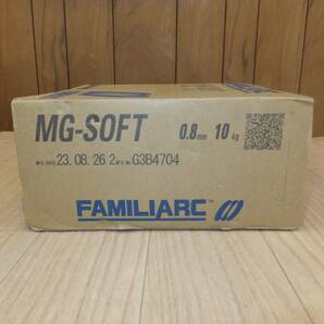 [送料無料] 未使用★神戸製鋼所 KOBELCO 軟鋼ソリッドワイヤ FAMILIARC MG-SOFT 0.8mm 10kg(2)★の画像3