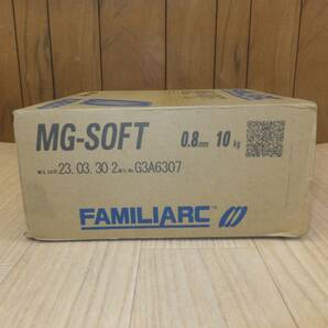 [送料無料] 未使用★神戸製鋼所 KOBELCO 軟鋼ソリッドワイヤ FAMILIARC MG-SOFT 0.8mm 10kg(4)★の画像3