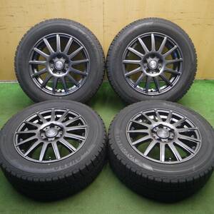 *送料無料* バリ溝！キレイ！9.5分★スタッドレス 215/60R16 ヨコハマ アイスガード iG50 プラス VELVA IGOR PCD114.3/5H★4021609Hス