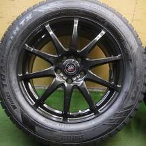 *送料無料* 超バリ溝！22年！キレイ！ほぼ10分★LOXARNY SPORT 225/60R17 スタッドレス トーヨー トランパス TX PCD114.3/5H★4021614Hス_画像2