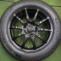 *送料無料* 超バリ溝！22年！キレイ！ほぼ10分★LOXARNY SPORT 225/60R17 スタッドレス トーヨー トランパス TX PCD114.3/5H★4021614Hス_画像5