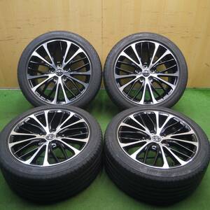 *送料無料* バリ溝！キレイ！9.5分★トヨタ カムリ WS AXVH70 純正 ENKEI 235/45R18 ブリヂストン トランザ T005A PCD114.3/5H★4022012Hノ