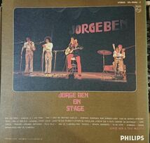 国内2LP Jorge Ben on Stage ジョルジ ベン オン ステージSFL-9096~97 サンバ マシュ・ケ・ナダ レア 帯付 ラテン ブラジル latin brazil_画像4