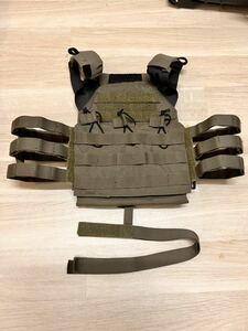 実物 CRYE JPC 1.0 プレートキャリア DELTA CAG FBI SWAT 