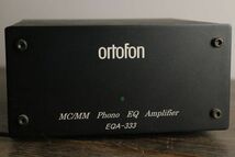 ortofon オルトフォン フォノイコライザーアンプ EQA-333 本体 Feb2406_画像2