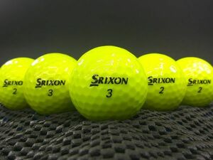 [B0A-16C] SRIXON Z-STAR 2021年モデル パッションイエロー 30球 スリクソン ゼットスター ロストボール