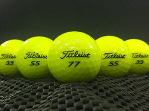 [B0I-01C] Titleist VG３ 2020年モデル イエローパール 18球 タイトリスト ロストボール