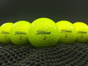 [B0I-06C] Titleist PRO V1X 2021年モデル イエロー 25球 タイトリスト ロストボール