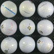 [B1C-12C] BRIDGESTONE TOUR B X 2022年モデル パールホワイト 20球 ブリヂストン ロストボール_画像5