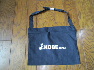 WINSKA shoulder bag black color KOBE JAPAN with logo 