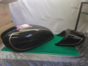 0058 GS400 外装セット（検 GS400 450 GT380 GSX250E 400E ザリ ゴキ 吸い込み 燃料タンク テールカウル BEET SUZUKI 旧車 絶版車 当時物