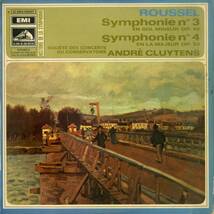 A00583888/LP/Andre Cluytens「Albert Roussel:Symphonie N°3 En Sol Mineur Op.42 / Symphonie N°4 En La Majeur Op.53」_画像1