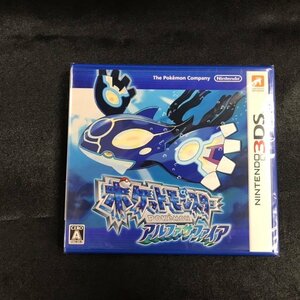 49●未開封●ニンテンドー3DS ポケットモンスター アルファサファイア●ニンテンドー3DS●ポケットモンスター アルファサファイア●