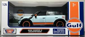 1/24 MOTORMAX GULF Mini Cooper S Countryman ミニクーパー　カントリーマン　モーターマックス ガルフ