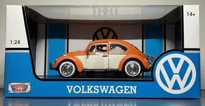 1/24 MOTORMAX Volkswagen Classic Beetle with rear luggage rack　フォルクスワーゲン　ビートル　モーターマックス