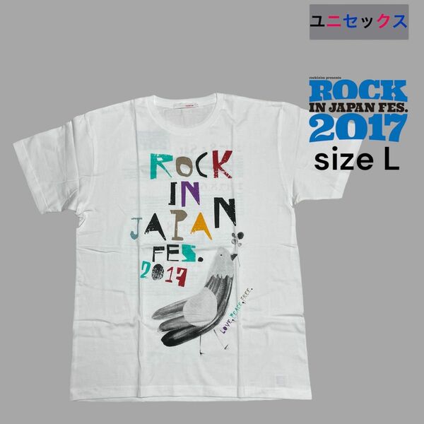 rockinjapan 2017 ロッキン Tシャツ size L