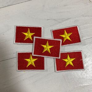 ベトナム ワッペン 5枚セット